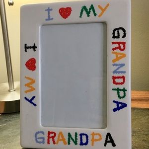 I ❤️ MY GRANDPA Picture Frame!